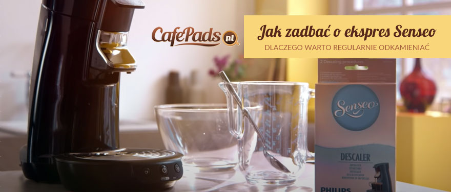 Jak odkamienić ekspres Philips Senseo