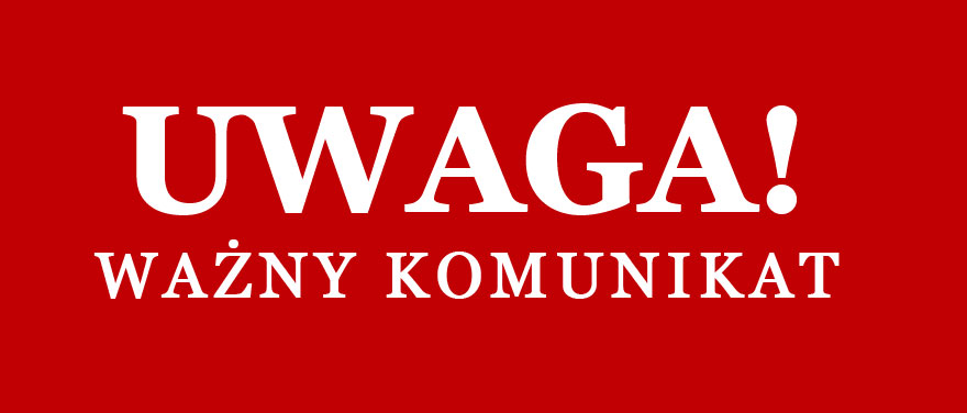 Ważny komunikat sklep online CafePads.pl