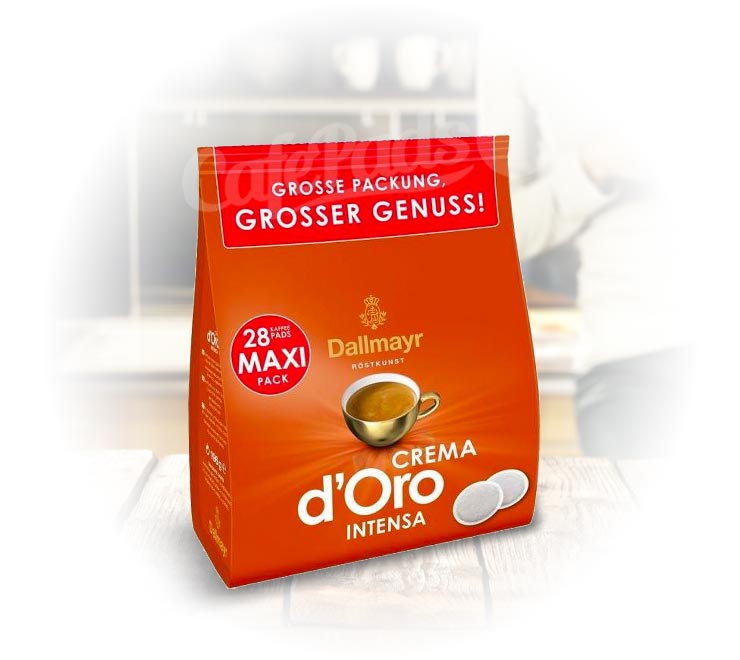 kawa, senseo, saszetki, ekspresy, philips, dallmayr, prodomo, de, 28 pads, kawa w saszetkach