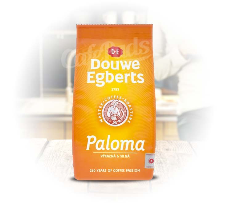 kawa, douwe egberts, czechy, paloma,, 250g, coffee, kawa z holandii, holenderska, douwe, egberts, de, master