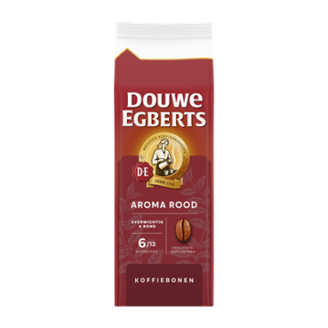 kawa ziarnista, aroma rood, kawa z holandii, douwe egberts aroma rood, 500g, ziarna, ziarnista, rood, czerwona