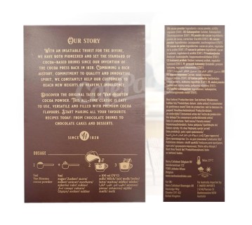 kakao, cocoa, cacao, van houten, kakao 250g, holandia, import