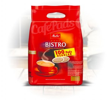 kawa, senseo, saszetki, melitta, bistro, 100 pads, regular, senseo,