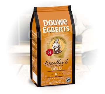gold, douwe egberts, mielona, kawa, excellent,500g