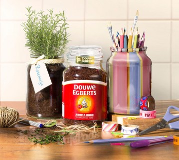 kawa, douwe egberts, aroma rood, 250g, coffee, holandia, nl, słoik, aroma rood