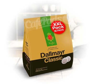 kawa, senseo, saszetki, ekspresy, philips, dallmayr, classic, 36 pads, arabica