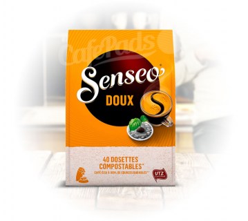 kawa, senseo, doux, 40, pads, pods, saszetki, coffee, mild