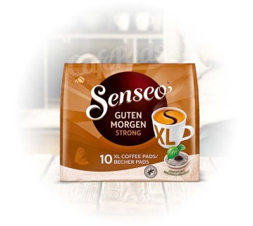 kawa, senseo, saszetki, ekspresy, philips, douwe egberts, de, guten morgen, strong, 10 pads
