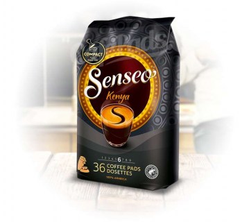 kawa, senseo, saszetki, ekspresy, philips, douwe egberts, kenya, sklep, 36 pads