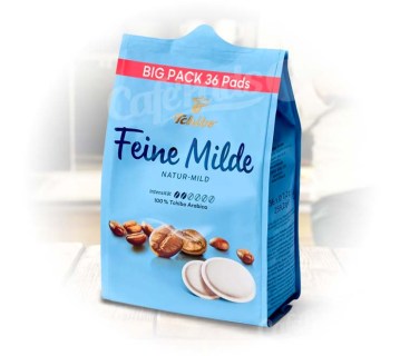 kawa, senseo, saszetki, ekspresy, philips, tchibo, feine milde, 36 pads