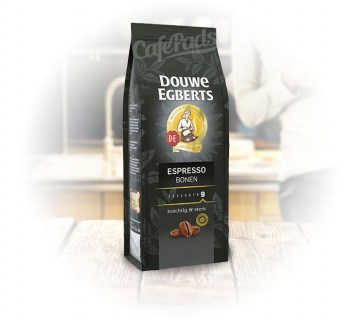 kawa, espresso, douwe egberts, 500g, espresso, bonen, ziarna
