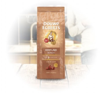 kawa, verfijnd, douwe egberts, 500g, kawa ziarnista, bonen, ziarna