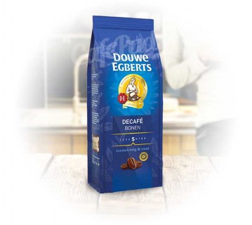 kawa ziarnista, aroma rood, kawa z holandii, douwe egberts aroma rood, kawa bezkofeinowa