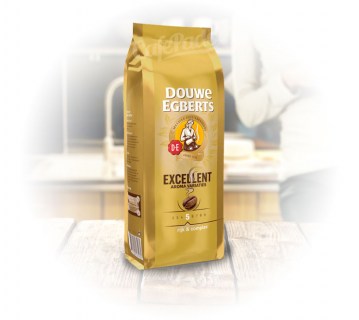 kawa, douwe egberts, excellent, 500g, coffee, złota, 5, gold, ziarna
