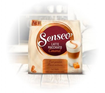 kawa, senseo, saszetki, ekspresy, philips, douwe egberts, macchiato, caramel, cafe latte