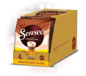 kawa, senseo, saszetki, philips, douwe egberts, cappuccino, 8pads