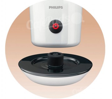 spieniacz mleka, spieniacz, ciepłe mleko, kawa, philips, senseo, biały, kolor