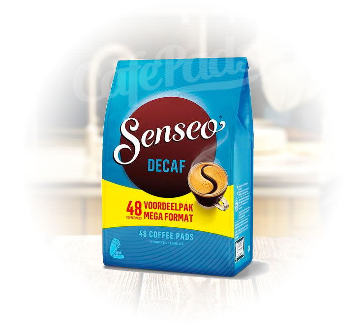 kawa, senseo, saszetki, ekspresy, philips, douwe egberts, decaf, 48pads