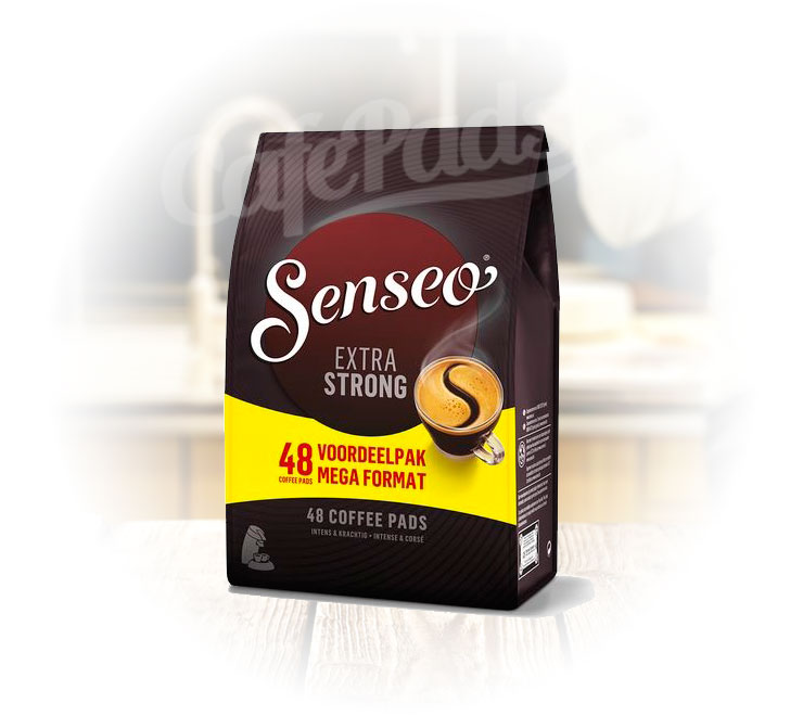 kawa, senseo, saszetki, ekspresy, philips, douwe egberts, extra strong, 48pads
