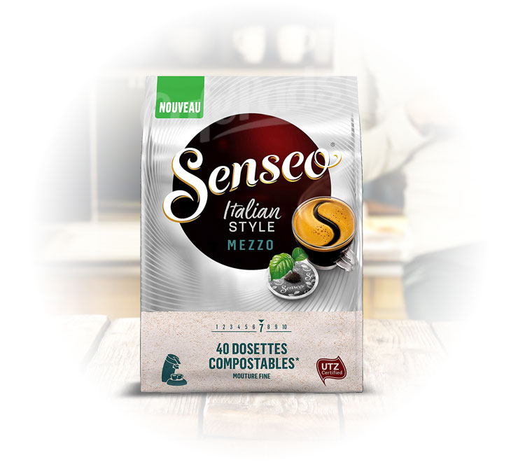 kawa, senseo, saszetki, ekspresy, philips, douwe egberts, italian, sklep, mezzo, style, 40 pads